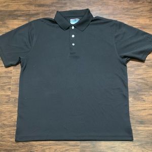Large Black PGA Tour Polo